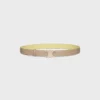 Triomphe Buckle & Reversible Strap 25Mm Triomphe Buckle & Reversible Strap 25Mm