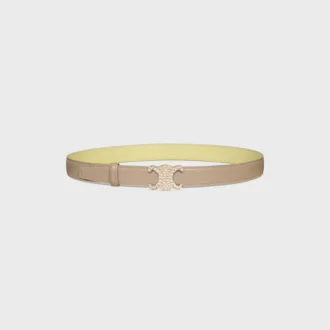 Triomphe Buckle & Reversible Strap 25Mm