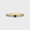 Triomphe Buckle & Reversible Strap 25Mm Triomphe Buckle & Reversible Strap 25Mm