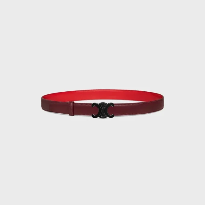 Triomphe Buckle & Reversible Strap 25Mm Triomphe Buckle & Reversible Strap 25Mm