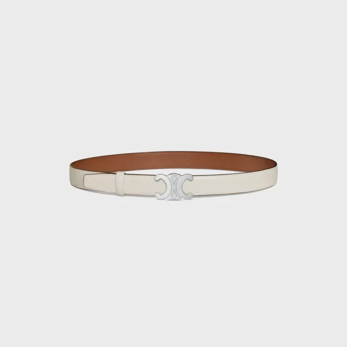 Triomphe Buckle & Reversible Strap 25Mm Triomphe Buckle & Reversible Strap 25Mm