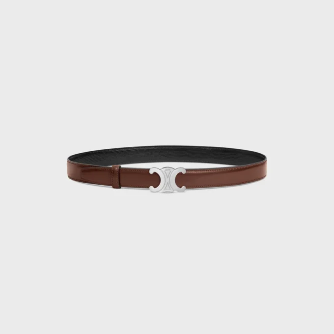 Triomphe Buckle & Reversible Strap 25Mm Triomphe Buckle & Reversible Strap 25Mm