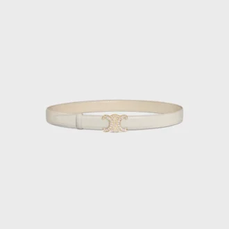 Triomphe Buckle & Reversible Strap 25Mm Triomphe Buckle & Reversible Strap 25Mm
