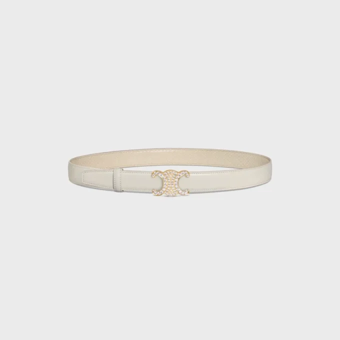 Triomphe Buckle & Reversible Strap 25Mm Triomphe Buckle & Reversible Strap 25Mm