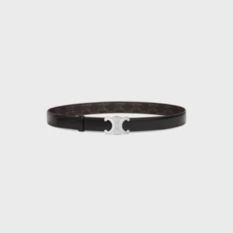 Triomphe Buckle & Reversible Strap 25Mm Triomphe Buckle & Reversible Strap 25Mm
