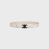 Triomphe Buckle & Reversible Strap 25Mm Triomphe Buckle & Reversible Strap 25Mm