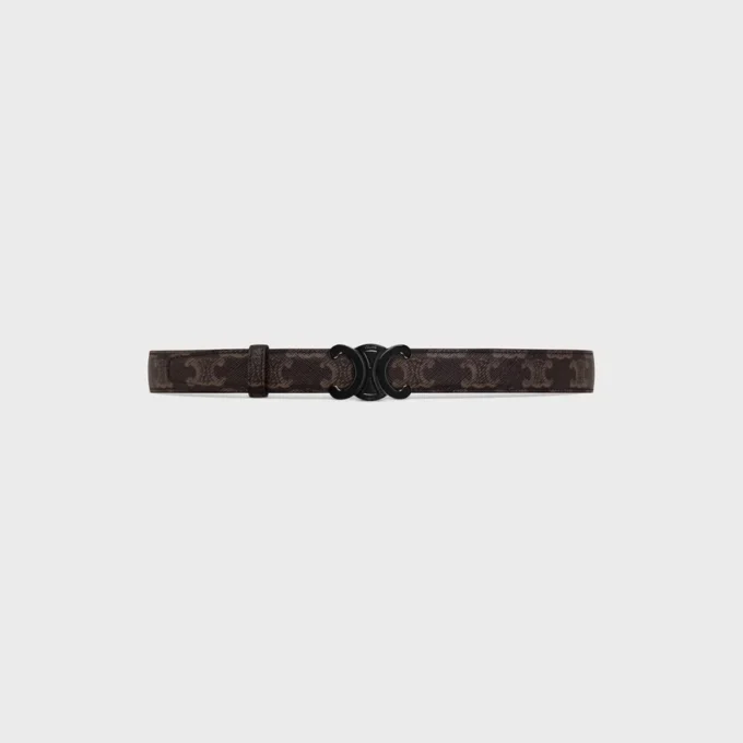 Triomphe Buckle & Reversible Strap 25Mm Triomphe Buckle & Reversible Strap 25Mm