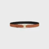 Triomphe Buckle & Reversible Strap 25Mm Triomphe Buckle & Reversible Strap 25Mm