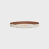 Triomphe Buckle & Reversible Strap 25Mm Triomphe Buckle & Reversible Strap 25Mm