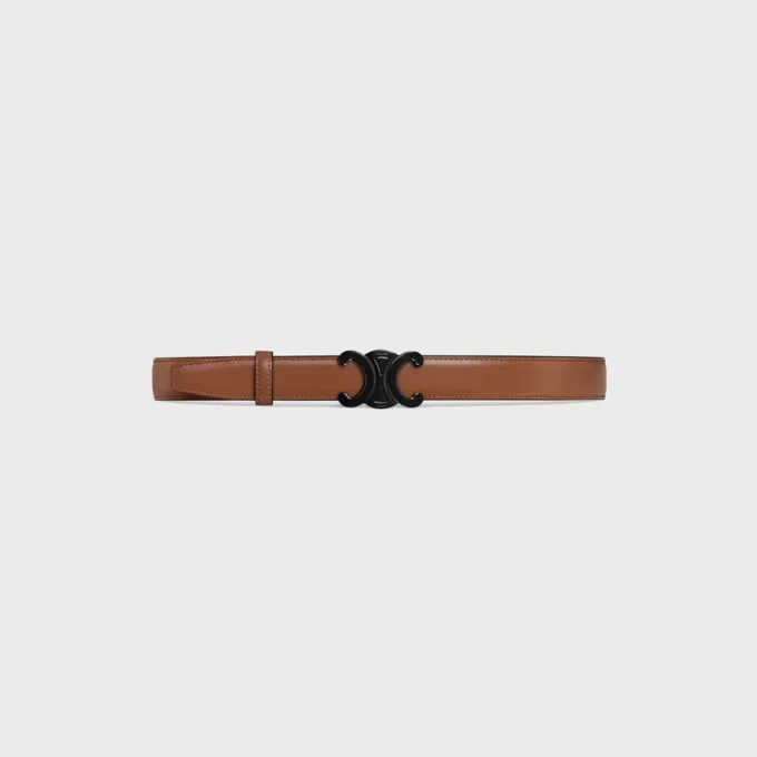 Triomphe Buckle & Reversible Strap 25Mm Triomphe Buckle & Reversible Strap 25Mm