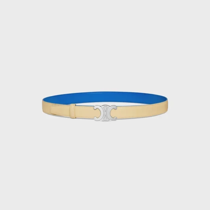 Triomphe Buckle & Reversible Strap 25Mm Triomphe Buckle & Reversible Strap 25Mm