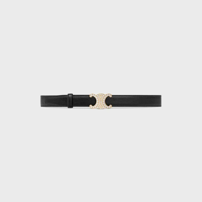 Triomphe Buckle & Reversible Strap 25Mm Triomphe Buckle & Reversible Strap 25Mm