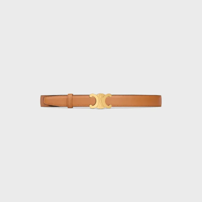 Triomphe Buckle & Reversible Strap 25Mm Triomphe Buckle & Reversible Strap 25Mm