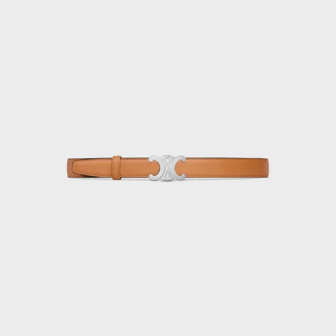 Triomphe Buckle & Reversible Strap 25Mm Triomphe Buckle & Reversible Strap 25Mm