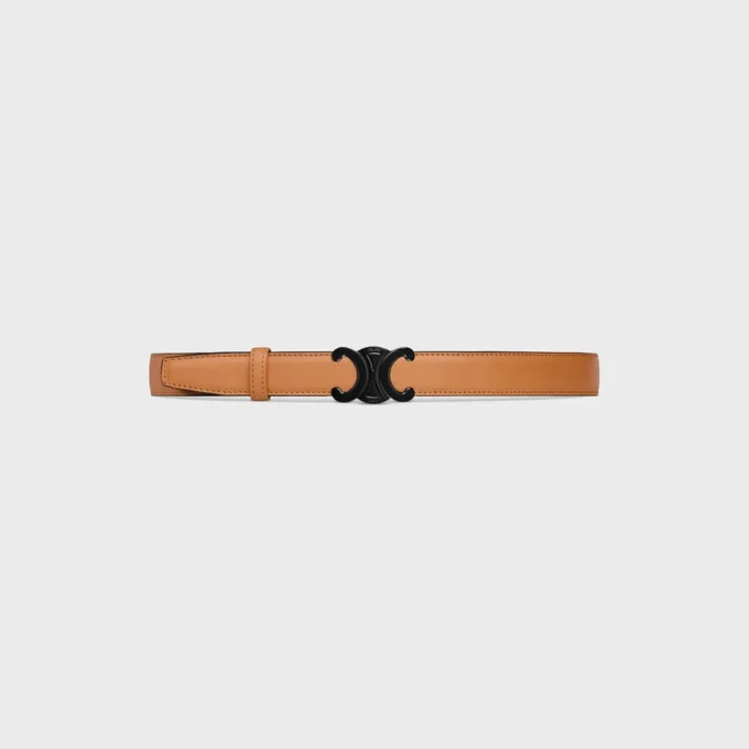 Triomphe Buckle & Reversible Strap 25Mm Triomphe Buckle & Reversible Strap 25Mm