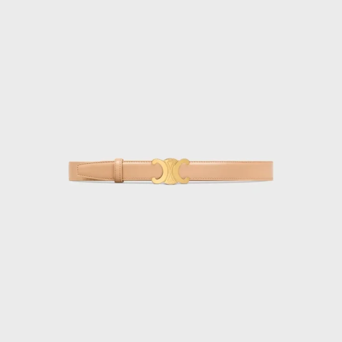 Triomphe Buckle & Reversible Strap 25Mm Triomphe Buckle & Reversible Strap 25Mm