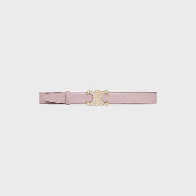 Triomphe Buckle & Reversible Strap 25Mm Triomphe Buckle & Reversible Strap 25Mm
