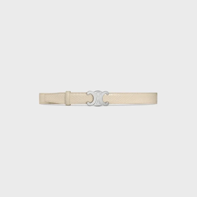 Triomphe Buckle & Reversible Strap 25Mm Triomphe Buckle & Reversible Strap 25Mm