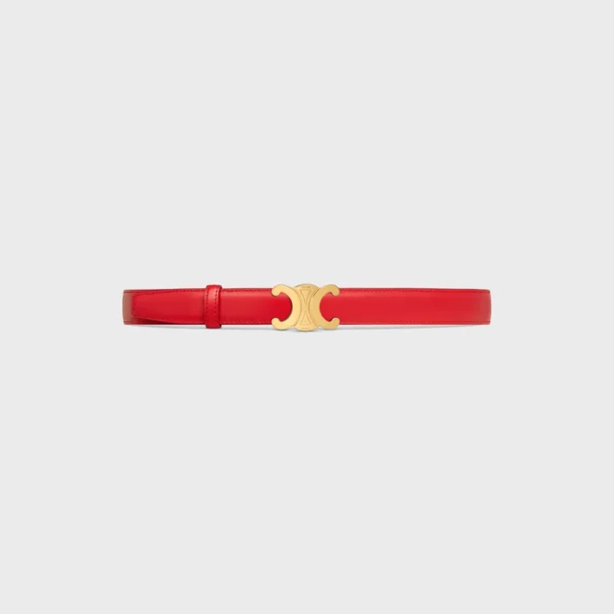Triomphe Buckle & Reversible Strap 25Mm Triomphe Buckle & Reversible Strap 25Mm