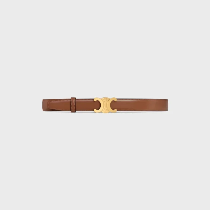 Triomphe Buckle & Reversible Strap 25Mm Triomphe Buckle & Reversible Strap 25Mm