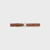 Triomphe Buckle & Reversible Strap 25Mm Triomphe Buckle & Reversible Strap 25Mm