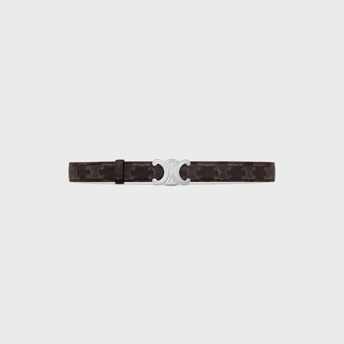 Triomphe Buckle & Reversible Strap 25Mm Triomphe Buckle & Reversible Strap 25Mm