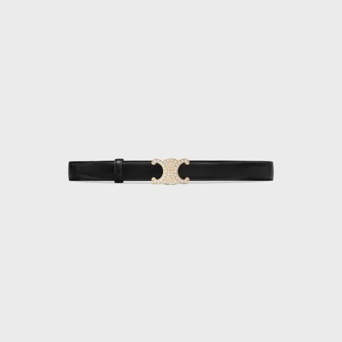 Triomphe Buckle & Reversible Strap 25Mm Triomphe Buckle & Reversible Strap 25Mm