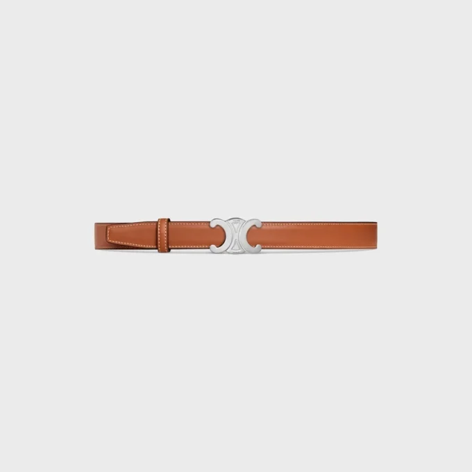Triomphe Buckle & Reversible Strap 25Mm Triomphe Buckle & Reversible Strap 25Mm