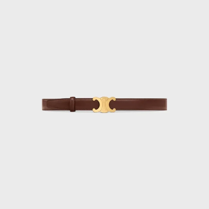 Triomphe Buckle & Reversible Strap 25Mm Triomphe Buckle & Reversible Strap 25Mm
