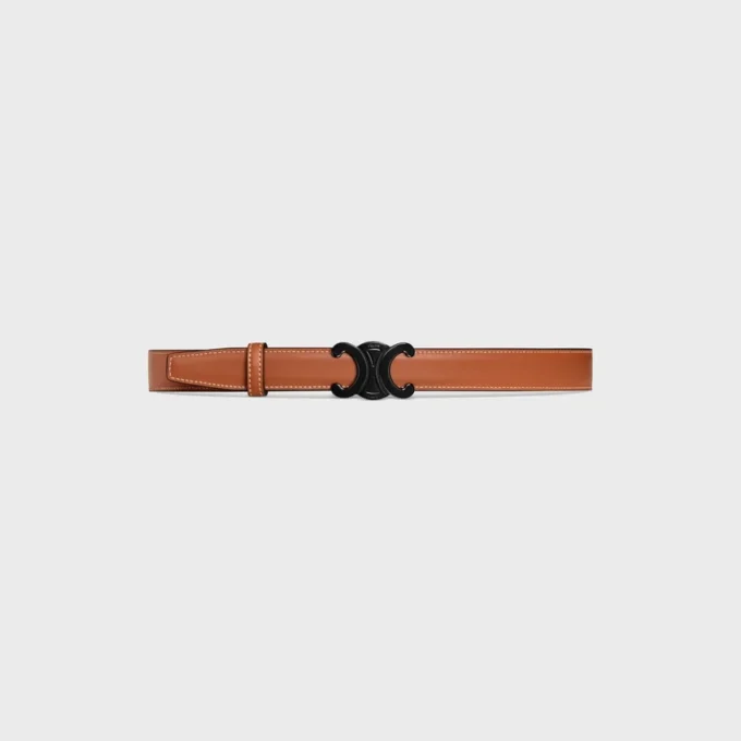 Triomphe Buckle & Reversible Strap 25Mm Triomphe Buckle & Reversible Strap 25Mm
