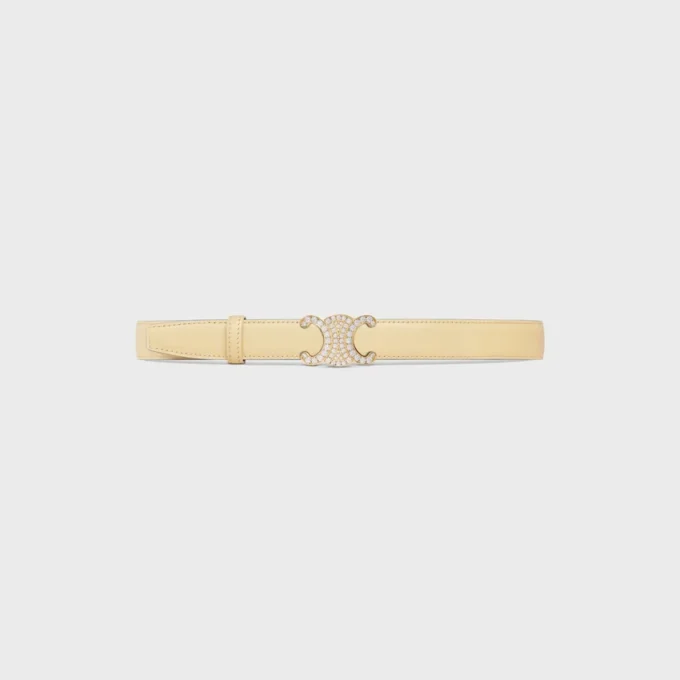 Triomphe Buckle & Reversible Strap 25Mm Triomphe Buckle & Reversible Strap 25Mm