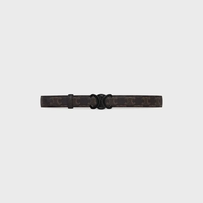 Triomphe Buckle & Reversible Strap 25Mm Triomphe Buckle & Reversible Strap 25Mm