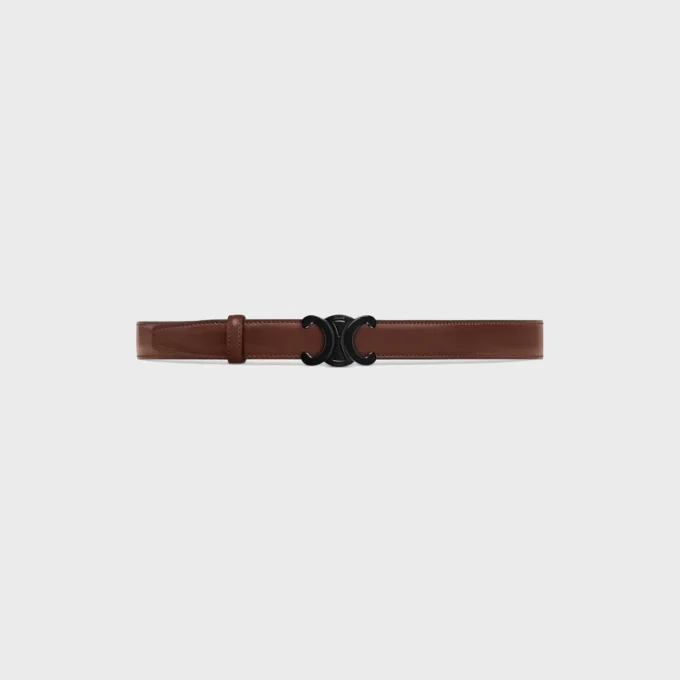 Triomphe Buckle & Reversible Strap 25Mm Triomphe Buckle & Reversible Strap 25Mm