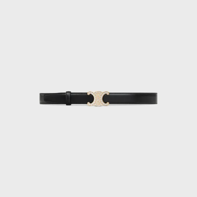 Triomphe Buckle & Reversible Strap 25Mm Triomphe Buckle & Reversible Strap 25Mm