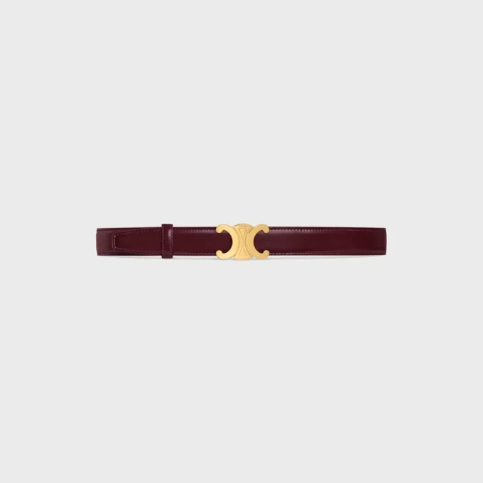 Triomphe Buckle & Reversible Strap 25Mm Triomphe Buckle & Reversible Strap 25Mm