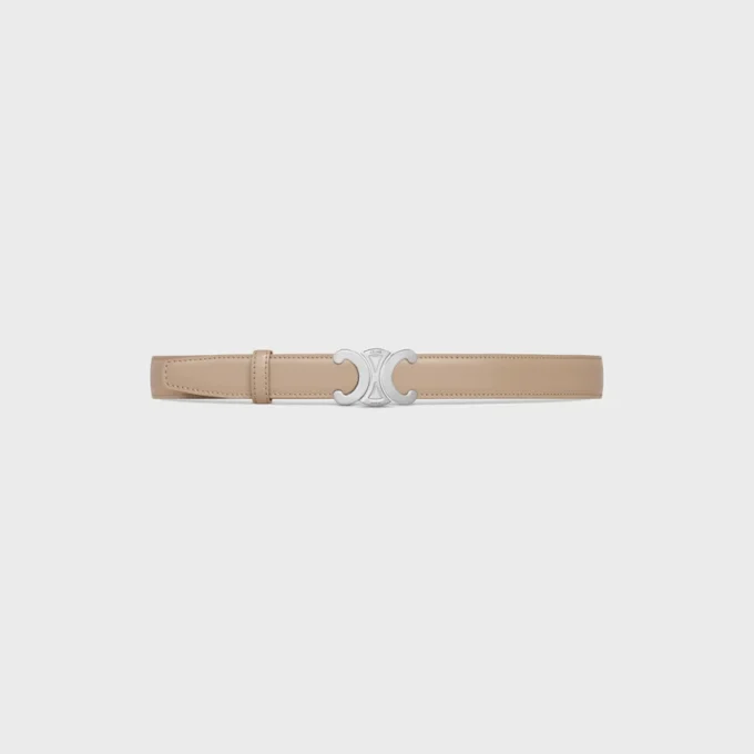 Triomphe Buckle & Reversible Strap 25Mm Triomphe Buckle & Reversible Strap 25Mm