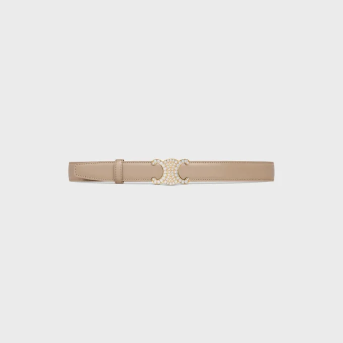 Triomphe Buckle & Reversible Strap 25Mm Triomphe Buckle & Reversible Strap 25Mm