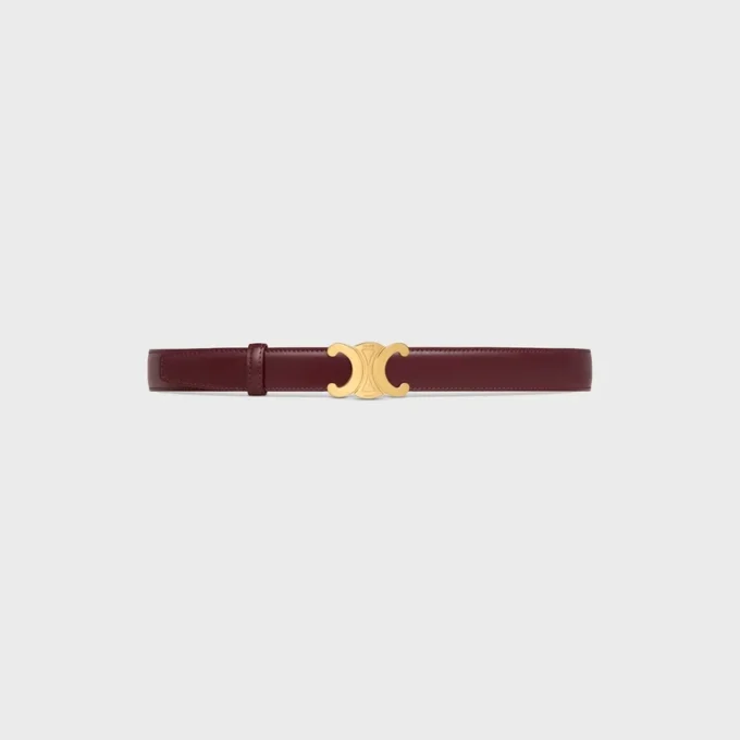 Triomphe Buckle & Reversible Strap 25Mm Triomphe Buckle & Reversible Strap 25Mm