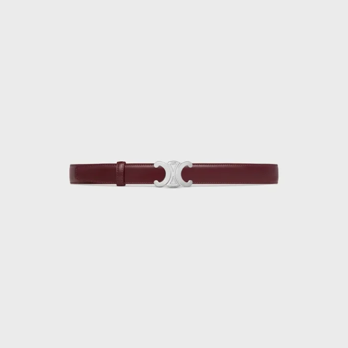 Triomphe Buckle & Reversible Strap 25Mm Triomphe Buckle & Reversible Strap 25Mm