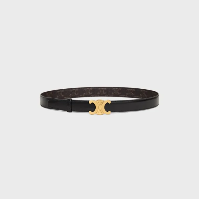 Triomphe Buckle & Reversible Strap 25Mm Triomphe Buckle & Reversible Strap 25Mm