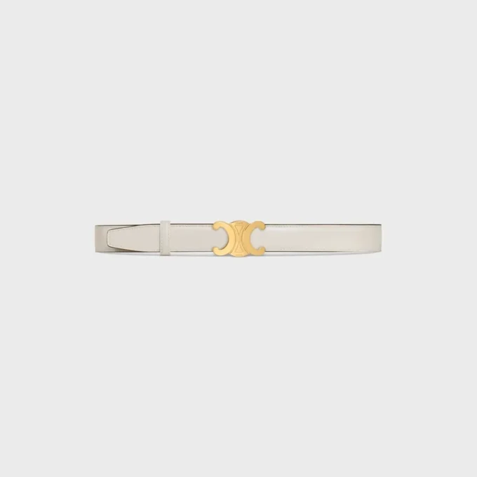 Triomphe Buckle & Reversible Strap 25Mm Triomphe Buckle & Reversible Strap 25Mm