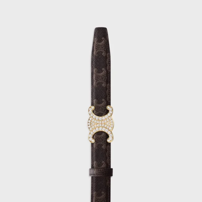 Triomphe Buckle & Reversible Strap 25Mm Triomphe Buckle & Reversible Strap 25Mm