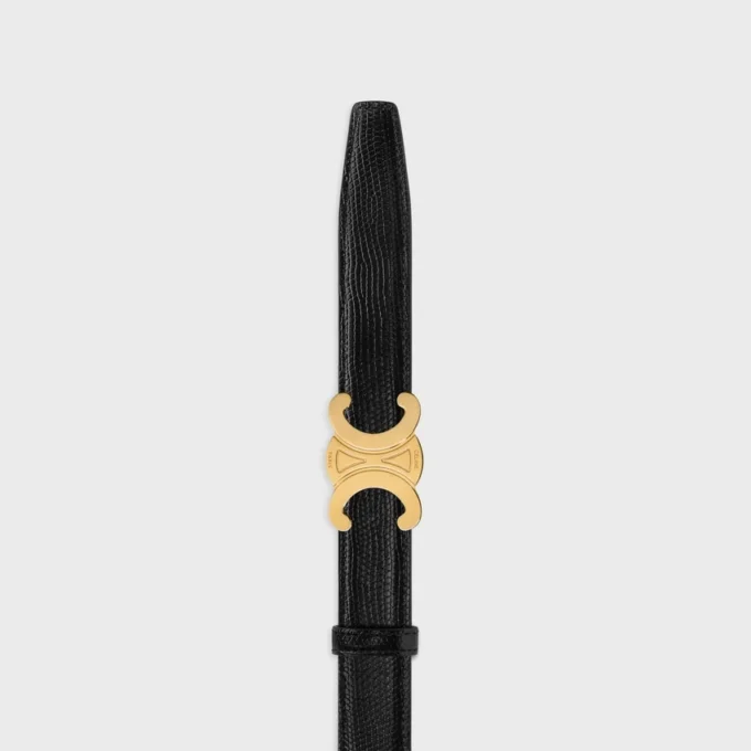 Triomphe Buckle & Reversible Strap 25Mm Triomphe Buckle & Reversible Strap 25Mm