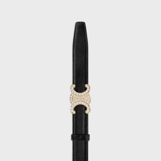 Triomphe Buckle & Reversible Strap 25Mm Triomphe Buckle & Reversible Strap 25Mm