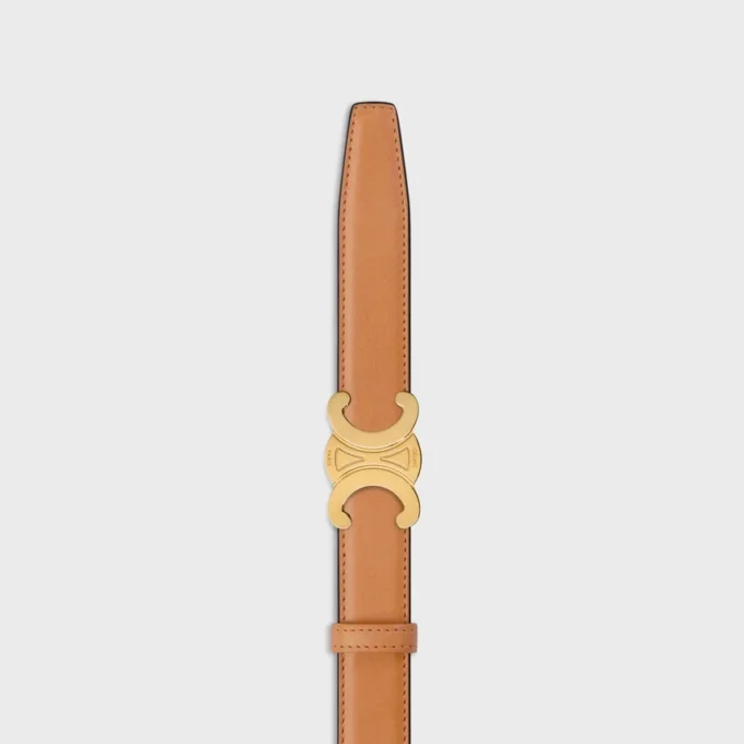 Triomphe Buckle & Reversible Strap 25Mm Triomphe Buckle & Reversible Strap 25Mm