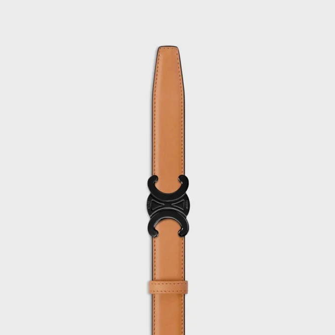 Triomphe Buckle & Reversible Strap 25Mm Triomphe Buckle & Reversible Strap 25Mm