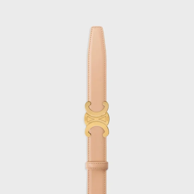 Triomphe Buckle & Reversible Strap 25Mm Triomphe Buckle & Reversible Strap 25Mm
