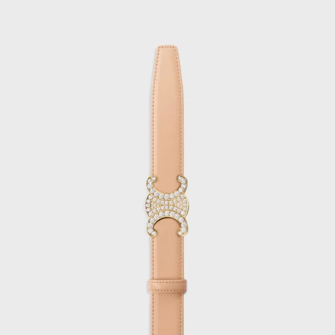 Triomphe Buckle & Reversible Strap 25Mm Triomphe Buckle & Reversible Strap 25Mm