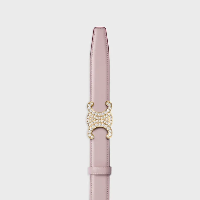 Triomphe Buckle & Reversible Strap 25Mm Triomphe Buckle & Reversible Strap 25Mm