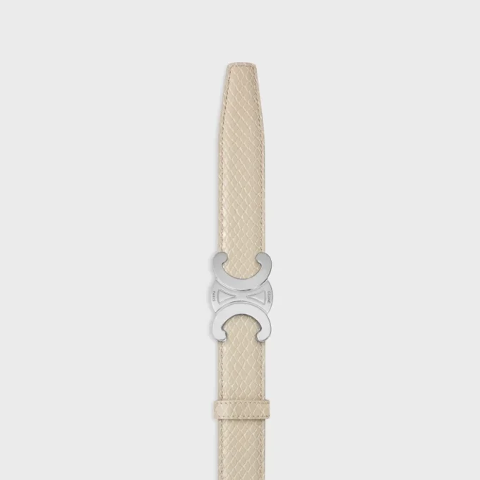 Triomphe Buckle & Reversible Strap 25Mm Triomphe Buckle & Reversible Strap 25Mm